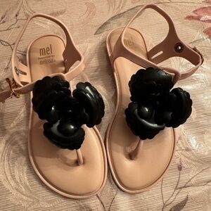 Mini Melissa girls’ solar II, pink black